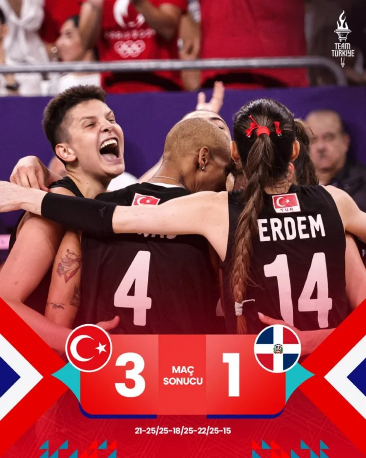 Türkiyəli “sultanlar” Paris Olimpiadasının 1/4 finalında