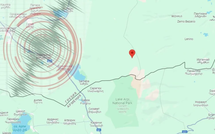 Gürcüstan-Ermənistan sərhəddində zəlzələ olub