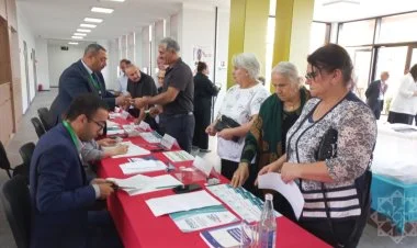 Şuşada seçicilər səsvermədə fəal iştirak edirlər FOTO