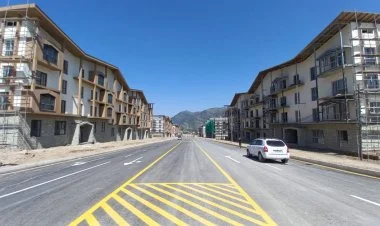 Diplomatik korpus Kəlbəcərdə inşa işləri ilə tanış olub