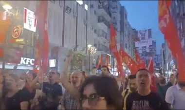 İzmir şəhərində amerikalılara qarşı etiraz artır