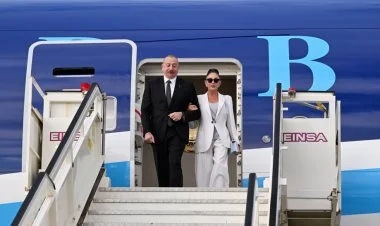 Prezident İlham Əliyev Milan şəhərinə gəlib