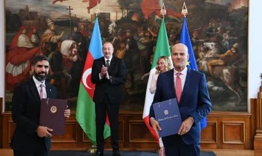 Romada Azərbaycan ilə İtaliya arasında imzalanmış sənədlər