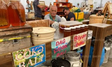 Bakıda ənənəvi bal yarmarkası keçirilir