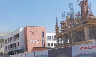 Kahramanmaraşda Heydər Əliyev məktəbi açılışa hazırdır