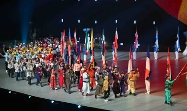 Astanada Köçəri Oyunlarının açılış mərasimi VİDEO