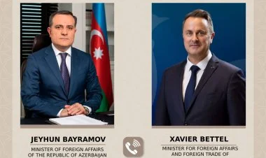 Ceyhun Bayramov Lüksemburqun XİN rəhbəri ilə danışıb