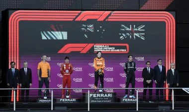 Formula 1 qalibləri mükafatlandırıldılar