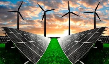 Azərbaycanda günəş və külək enerjisinin istehsalı artıb