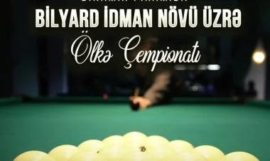 Bilyard üzrə Azərbaycan çempionatı keçiriləcək