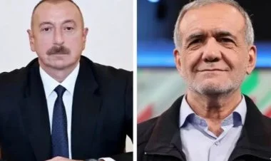 Azərbaycan Prezidenti Məsud Pezeşkiana başsağlığı verib