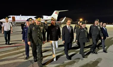 Türkiyənin hərbi rəhbərliyi Bakıda səfərdədir VİDEO