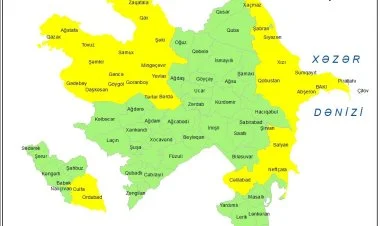 Küləkli hava şəraiti ilə bağlı "sarı xəbərdarlıq" verildi