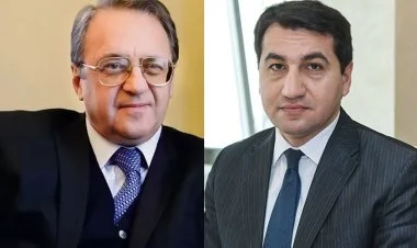 Hikmət Hacıyev Putinin xüsusi nümayəndəsini qəbul edib