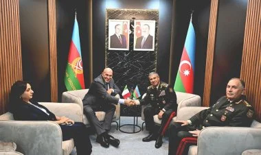 Azərbaycan və İtaliya hərbi əməkdaşlığı müzakirə edilib