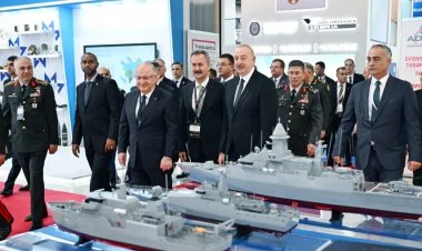 İlham Əliyev V “ADEX-2024” sərgisində FOTO