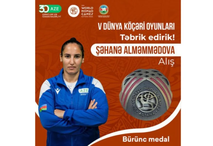 Azərbaycan Dünya Köçəri Oyunlarında 4-cü medalını qazandı