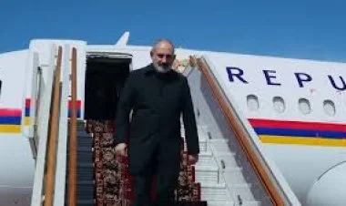 Nikol Paşinyan Fransaya gedib