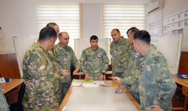 Azərbaycanla Özbəkistan arasında komanda-qərargah təlimi