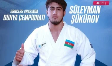 Şükürov cüdo üzrə dünya çempionatının bürünc medal alıb