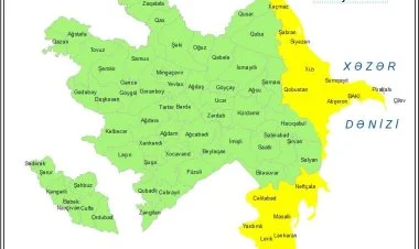 Küləkli hava şəraiti ilə bağlı sarı xəbərdarlıq olunub