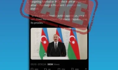 Azərbaycan Prezidenti adından saxta məlumat yayılıb