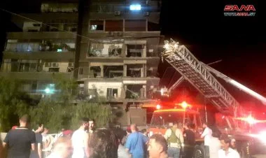 İsrail Dəməşqdə İran səfirliyinin ətrafına zərbə endirdi