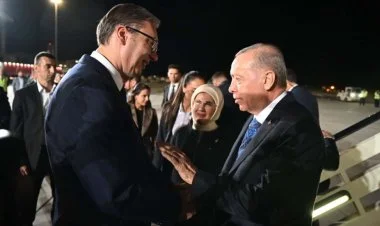 Rəcəb Tayyib Ərdoğan Serbiyaya səfər edib