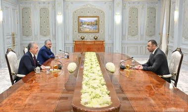 Xarici Kəşfiyyat Xidmətinin rəhbəri Özbəkistanda səfərdədir