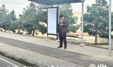 Bakıda yeni növ dayanacaq pavilyonları quraşdırılır
