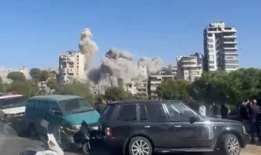 İsrail HHQ Beyrutun cənubunu "şumlamaqda" davam edir