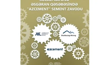 Əsgəranda sement zavodu açıldı