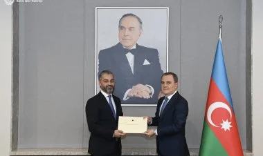 Bayramov Albaniyanın yeni təyin olunmuş səfiri ilə görüşüb