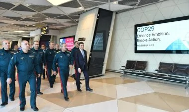 DSX rəhbərliyi  AZAL prezidenti ilə hava limanında görüşdü