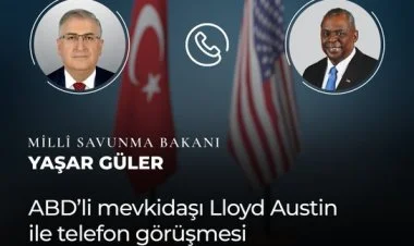 Türkiyə və ABŞ müdafiə nazirləri telefonla danışıblar