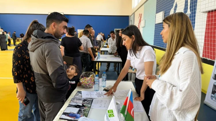 Cəbrayıl şəhərində ilk dəfə əmək yarmarkası keçirilib