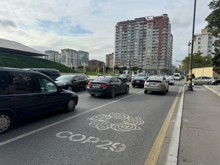 Bakıda COP29 zolaqlarında hərəkətə icazə verilən küçələr