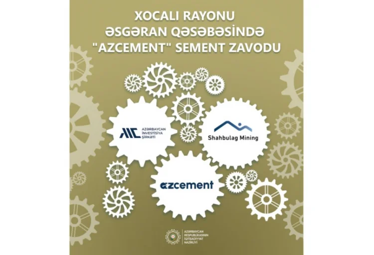 Əsgəranda sement zavodu açıldı