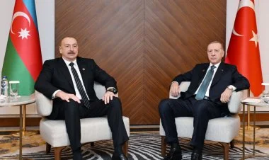 İlham Əliyevin Rəcəb Tayyib Ərdoğan ilə görüşü olub VİDEO