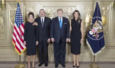 İlham Əliyev Donald Trampı təbrik etdi