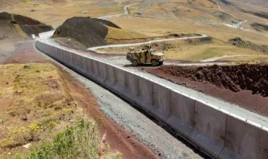 Türkiyə İranla sərhədboyu divarın tikintisini başa çatdırır