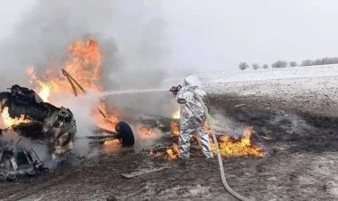 Qazaxıstanda Müdafiə Nazirliyinin helikopteri sərt eniş edib
