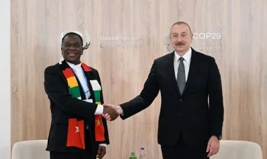 İlham Əliyev COP29-a gələn ali qonaqlarla görüşüb