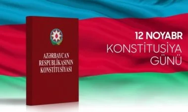 Bu gün Azərbaycanda Konstitusiya Günüdür