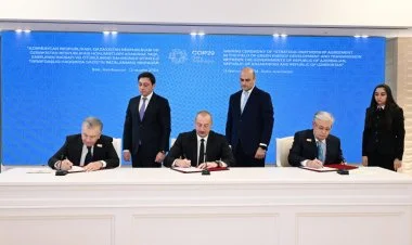 Yaşıl enerjinin inkişafı və ötürülməsi haqda üçtərəfli saziş
