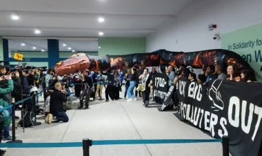 Qalıq yanacaqların istifadəsinə qarşı aksiya keçirilib