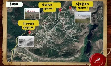 Şuşa qalasının neçə qapısı olub?