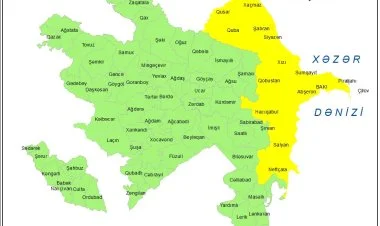 Küləkli hava şəraiti ilə bağlı sarı xəbərdarlıq verilib