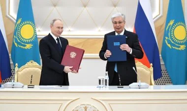 Tokayev və Putin strateji tərəfdaşlığı dərinləşdirəcəklər