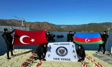 Türkiyə və Azərbaycan hərbçilərinin birgə təlimi davam edir